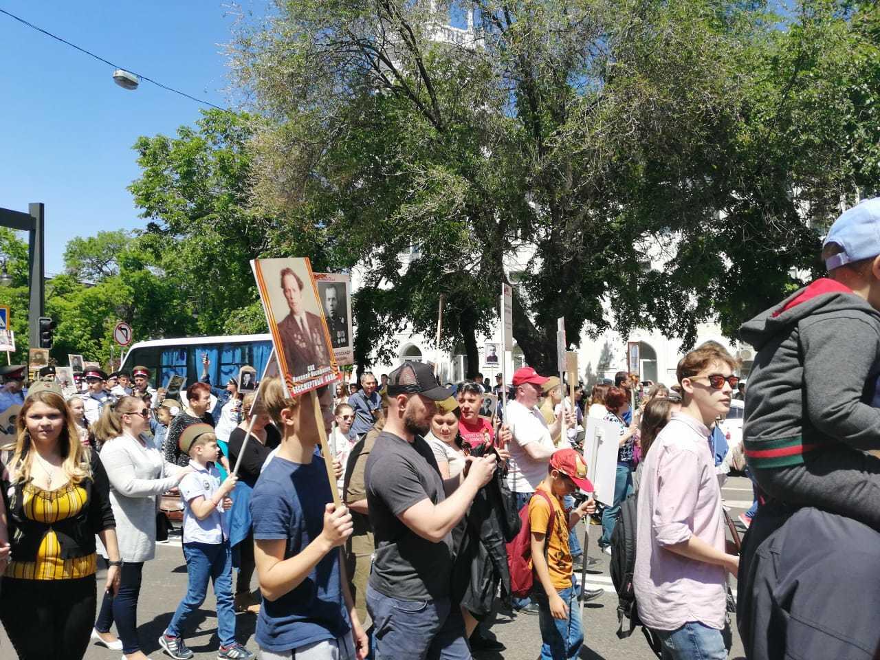В Алматы празднуют День Победы. Фото: Собственный корреспондент агентства Шарипова Светлана 