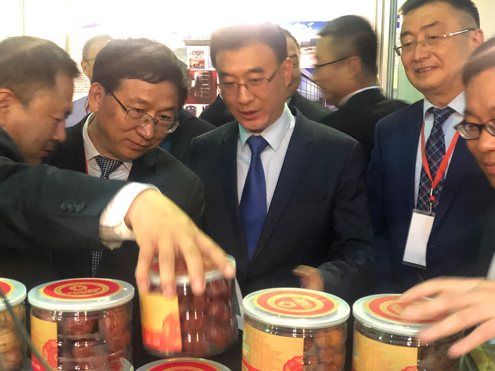 Церемония открытия XVII Выставки китайских товаров в Алматы