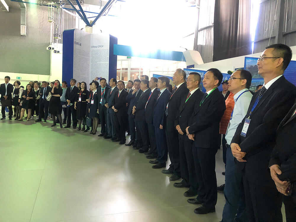 Церемония открытия XVII Выставки китайских товаров в Алматы