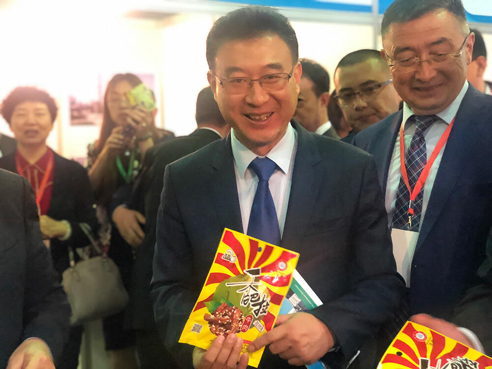 Церемония открытия XVII Выставки китайских товаров в Алматы