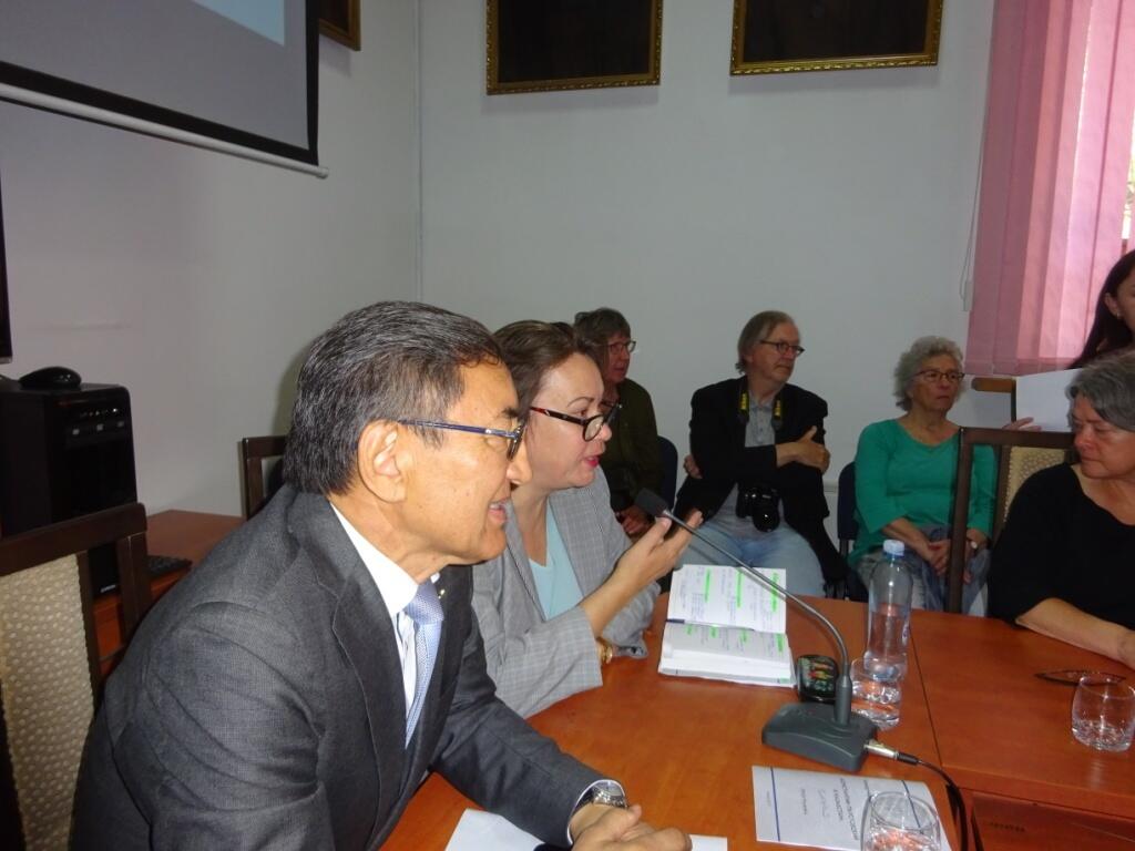 Международный круглый стол "Константин Паустовский и Казахстан" 