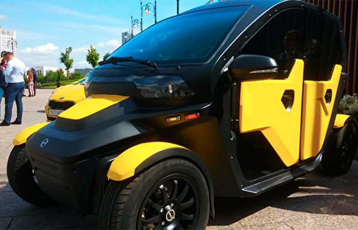 "Калашников" создал электромобиль для такси и каршеринга