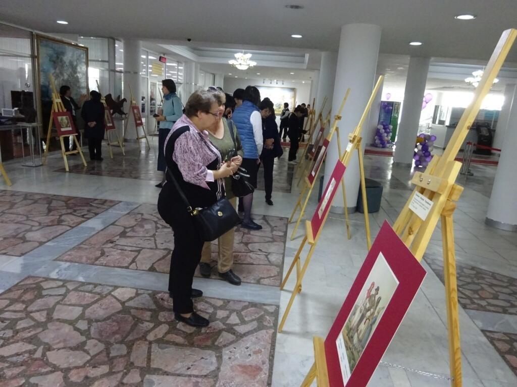 Выставка из фондов российской государственной библиотеки искусств в Алматы