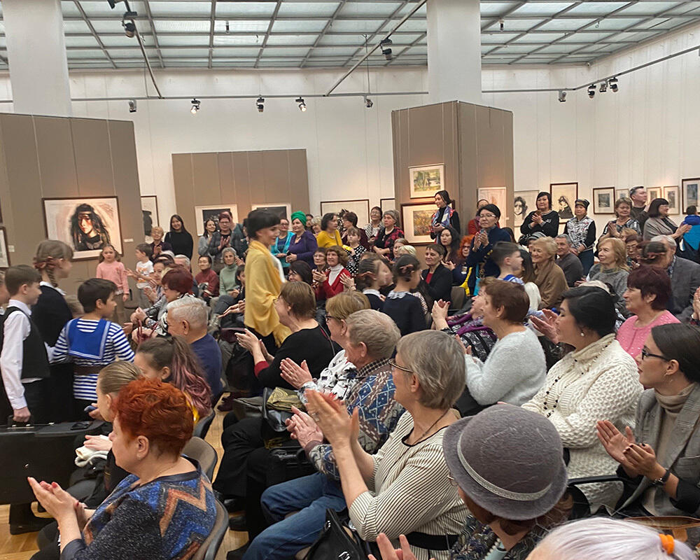 Спектакль об Анне Ахматовой в Алматы 