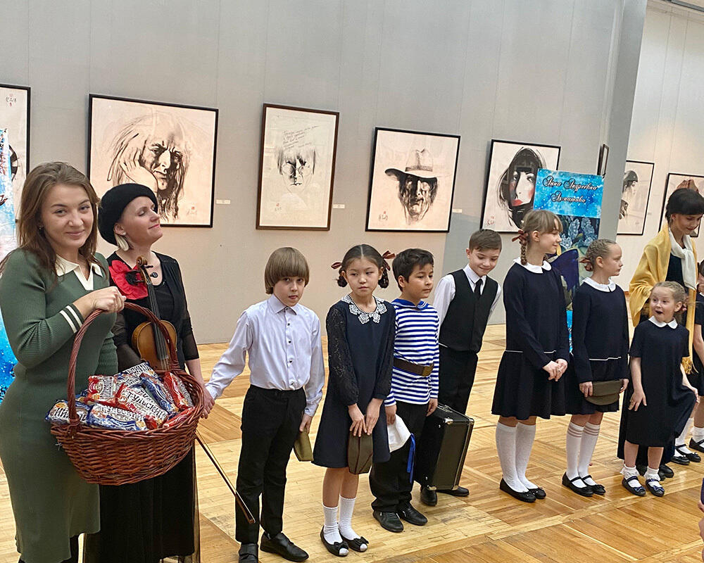 Спектакль об Анне Ахматовой в Алматы 