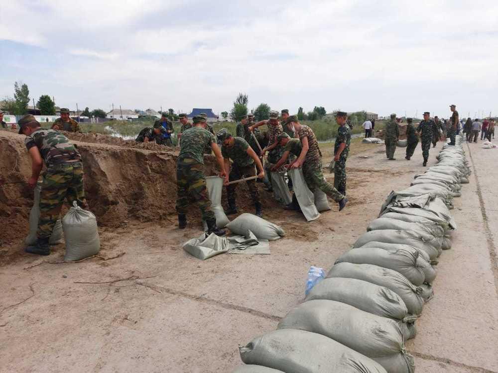 Ликвидация последствий ЧП в Туркестанской области