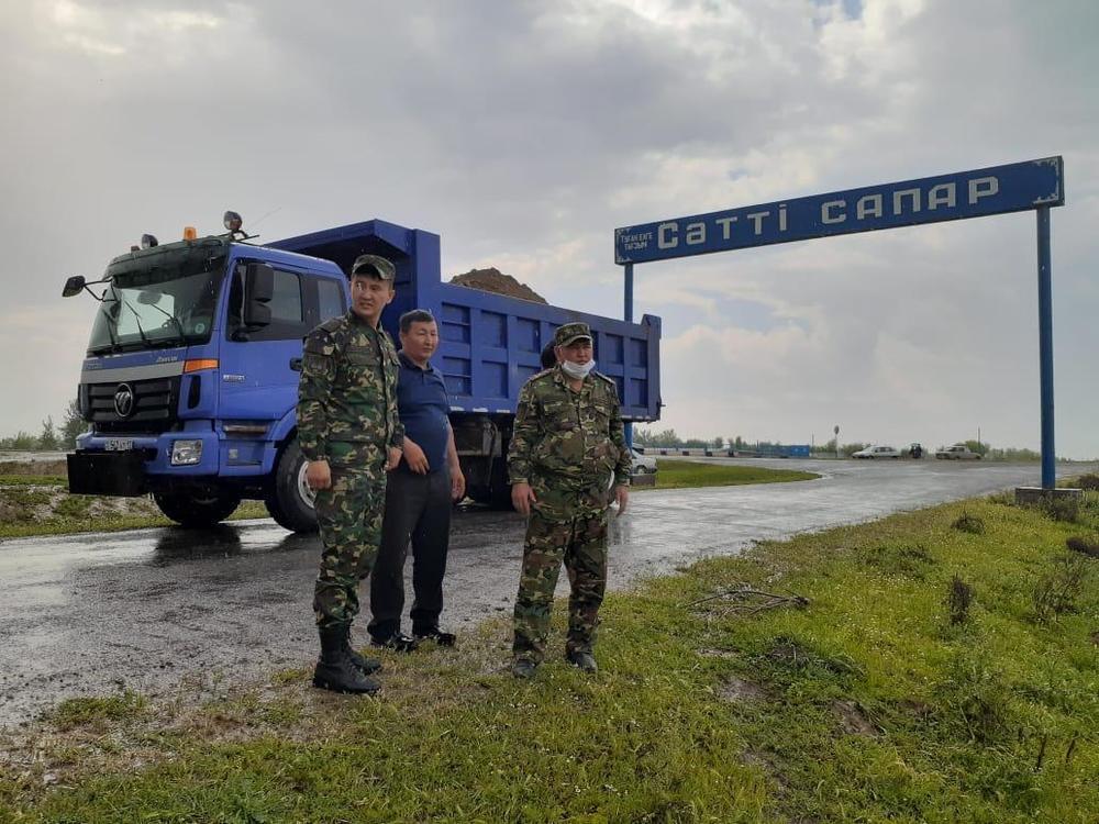 Ликвидация последствий ЧП в Туркестанской области