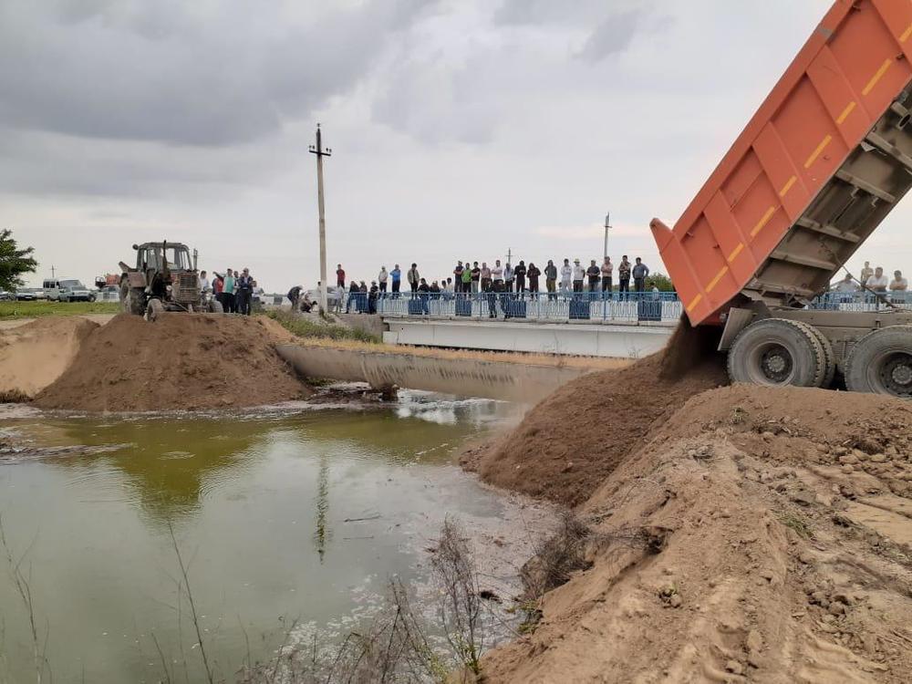 Ликвидация последствий ЧП в Туркестанской области