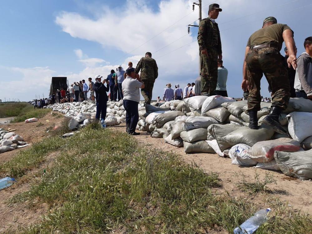 Ликвидация последствий ЧП в Туркестанской области