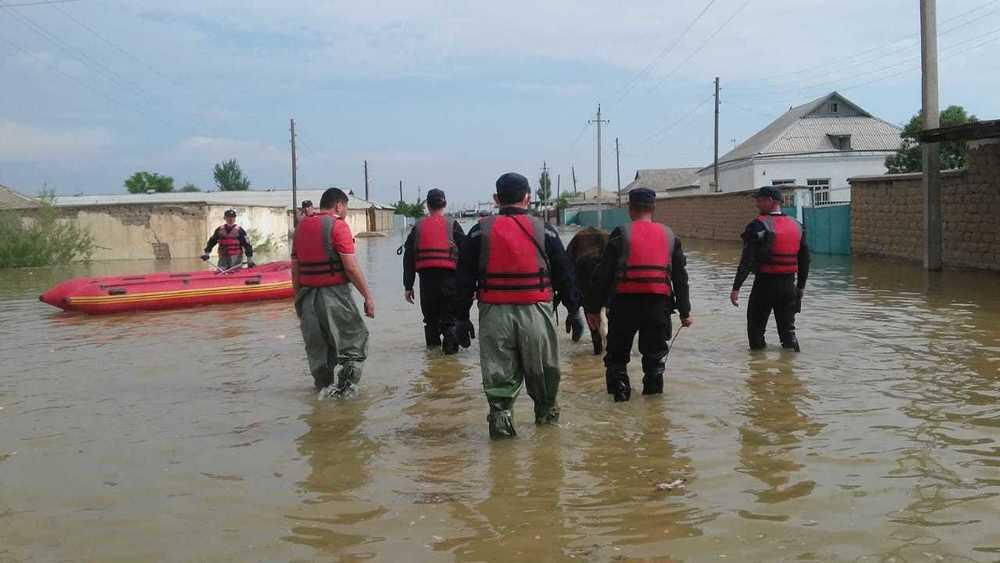 Ликвидация последствий ЧП в Туркестанской области