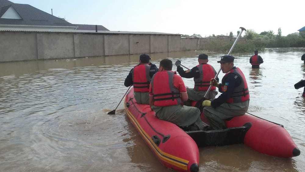 Ликвидация последствий ЧП в Туркестанской области