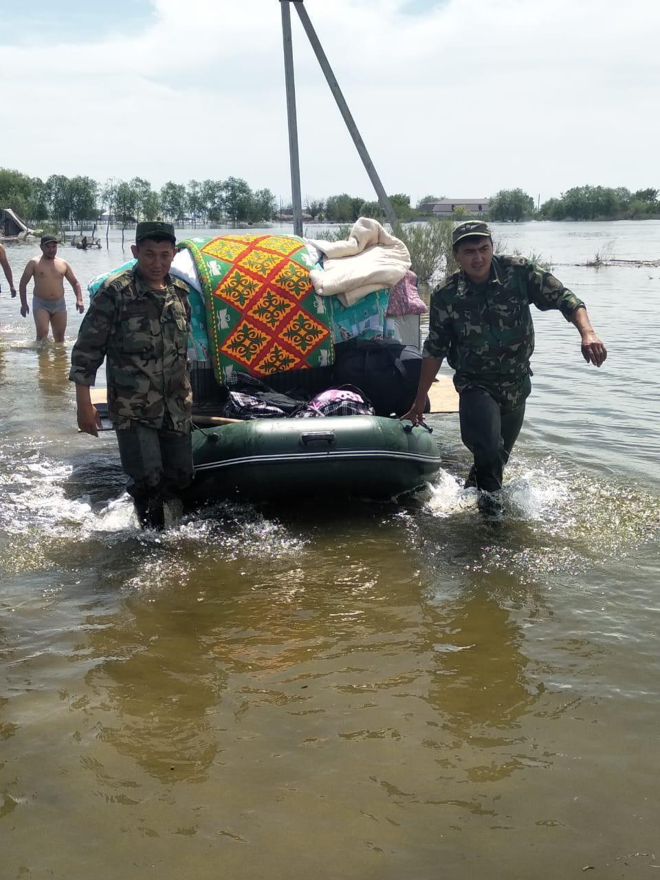 Ликвидация последствий ЧП в Туркестанской области