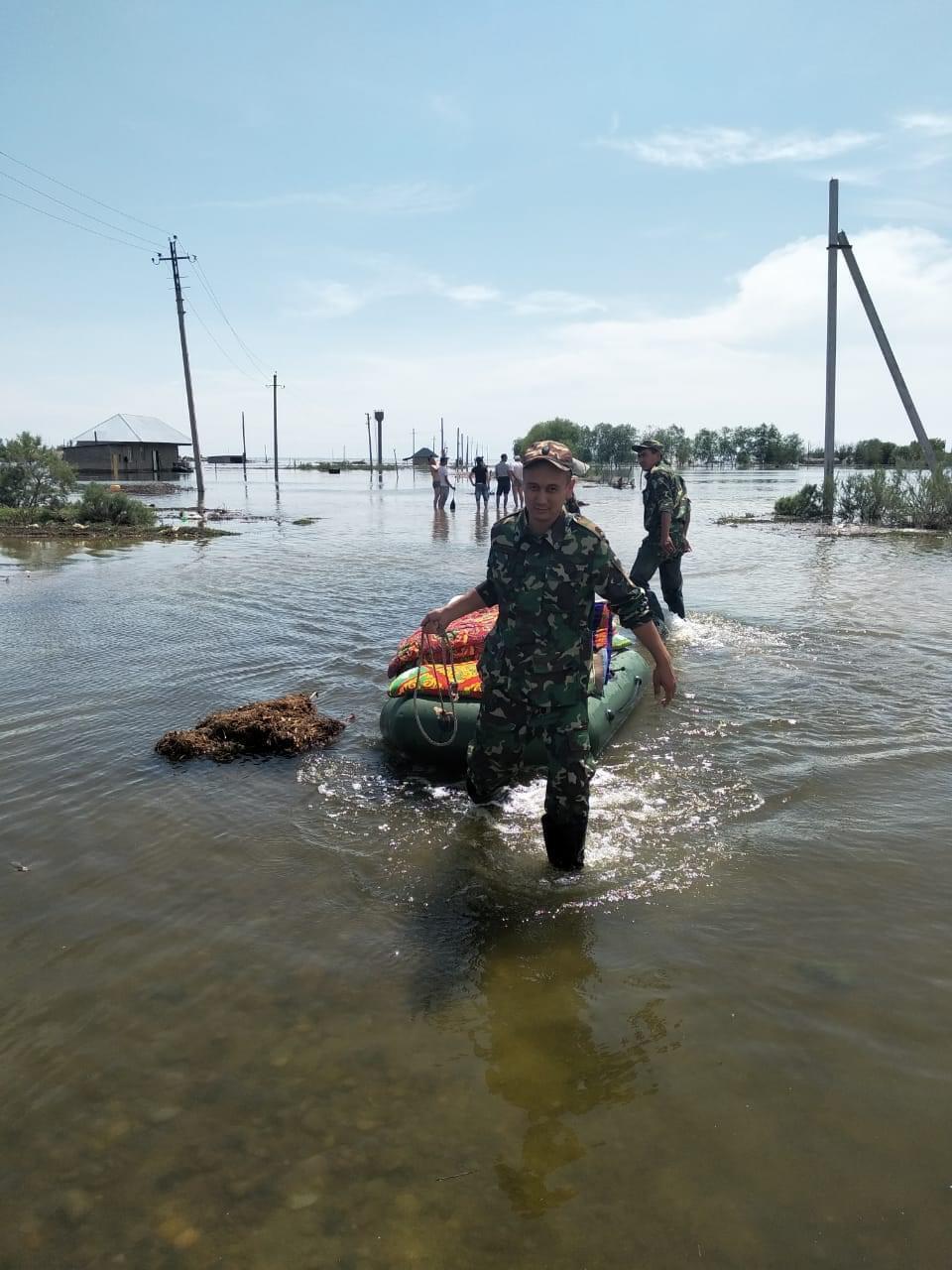 Ликвидация последствий ЧП в Туркестанской области