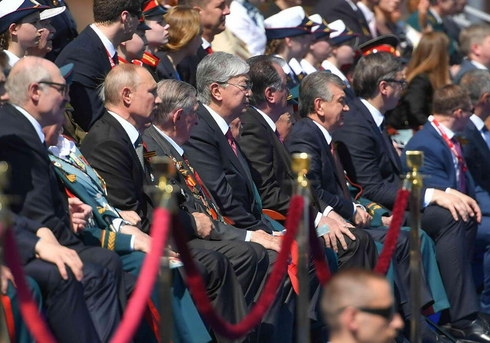 Парад Победы прошел на Красной площади в Москве. Фото: www.akorda.kz