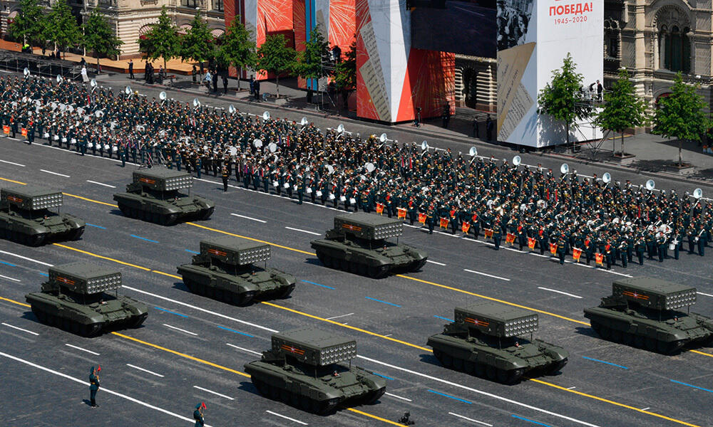 Парад Победы прошел на Красной площади в Москве. Фото: www.gazeta.ru