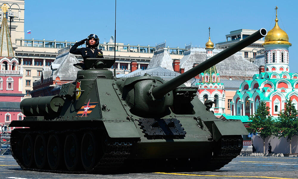 Парад Победы прошел на Красной площади в Москве. Фото: www.gazeta.ru