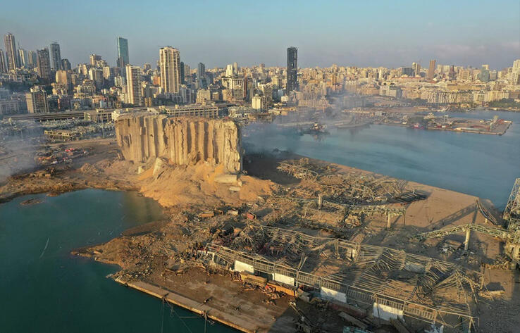 Взрыв в порту в Бейруте