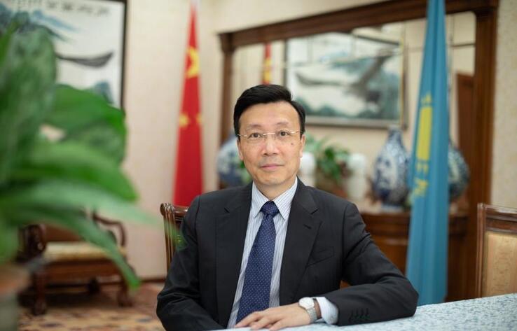 Интервью Чрезвычайного и Полномочного Посла КНР в РК Чжан Сяо о визите члена Госсовета, министра иностранных дел КНР Ван И в Казахстан