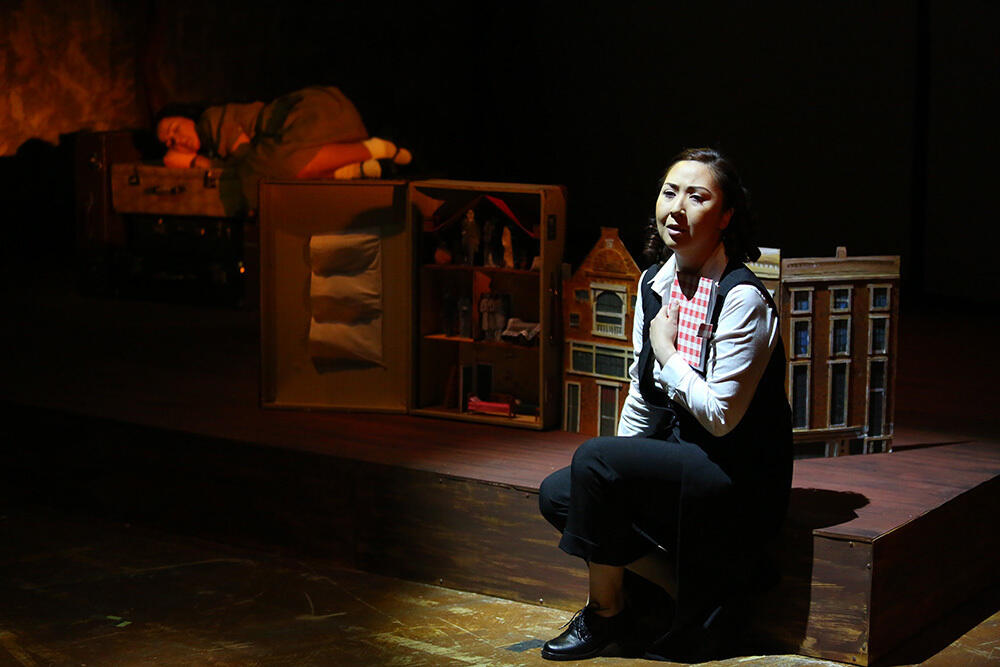 Премьера монооперы Григория Фрида "Дневник Анны Франк"