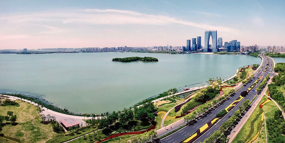 Древний китайский город Сучжоу - это традиционный и современный город