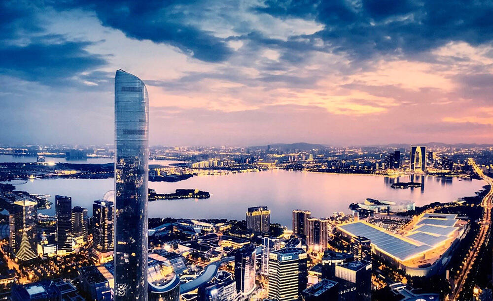 Древний китайский город Сучжоу - это традиционный и современный город