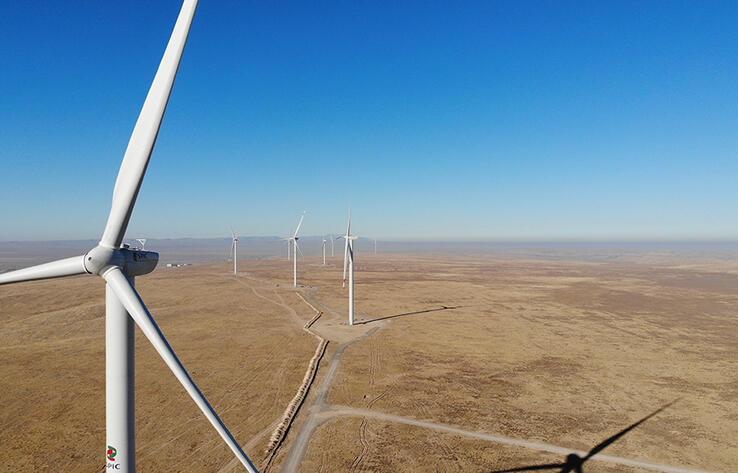 Казахстан при поддержке КНР запускает крупнейший в Центральной Азии проект Жанатасской ветровой электростанции