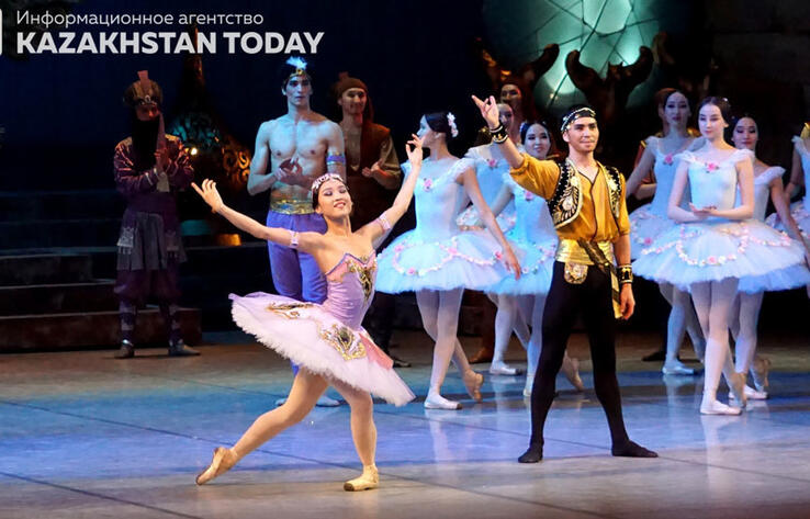 В ГАТОБ имени Абая в Алматы состоялась триумфальная премьера балета "Корсар"