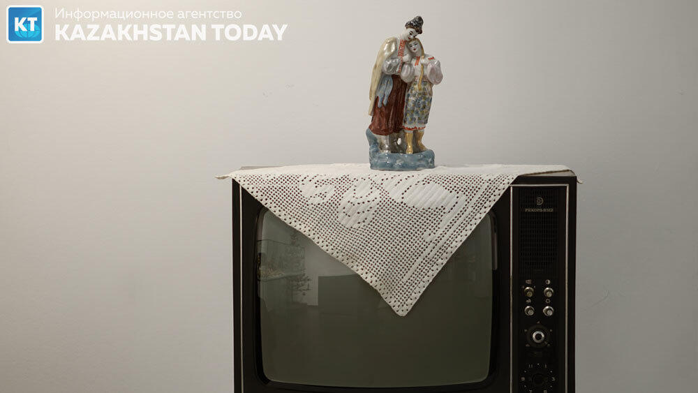 Алмаатинская выставка елочных игрушек из семейной коллекции. Фото: Эрик Куватов