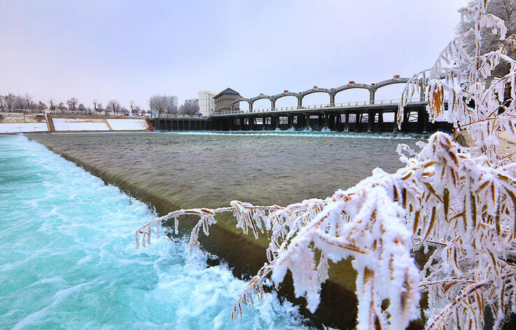 В Синьцзяне сделали аэрофотосъемку зимнего пейзажа 