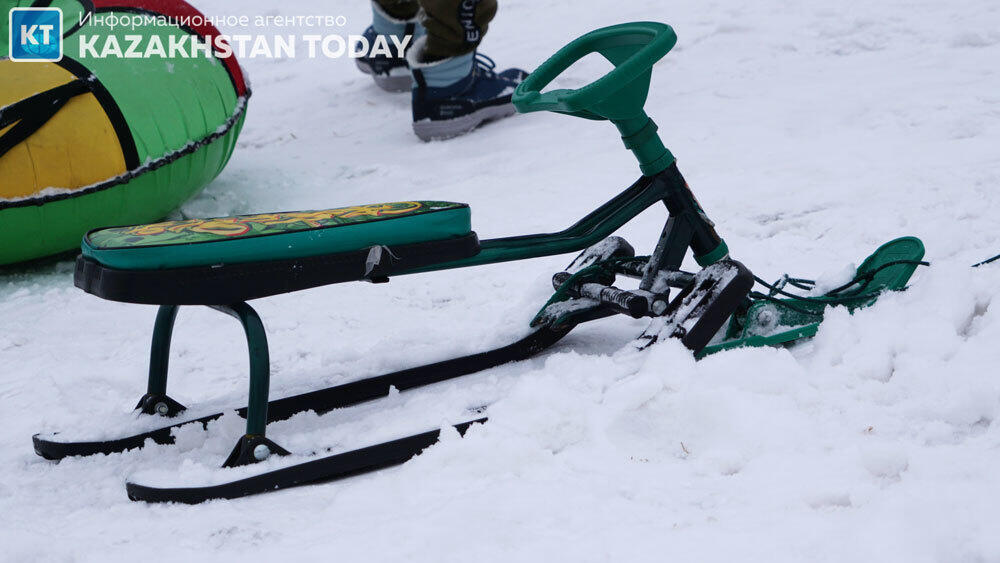 Winter skiing in the magnificent foothills of Almaty
