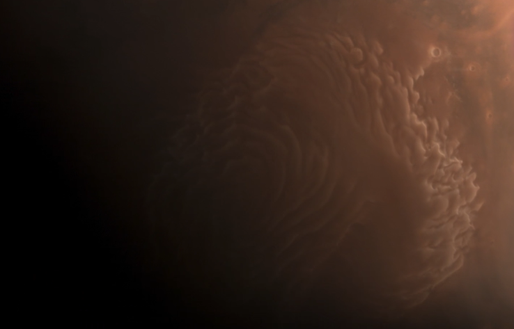 Китайский зонд «Тяньвэнь-1» прислал новые фото Марса