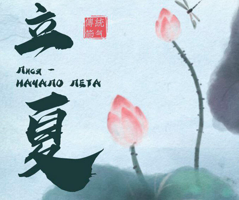 ТРАДИЦИОННАЯ КУЛЬТУРА КИТАЯ. 24 сезона традиционного китайского сельскохозяйственного календаря. Лися - Начало лета