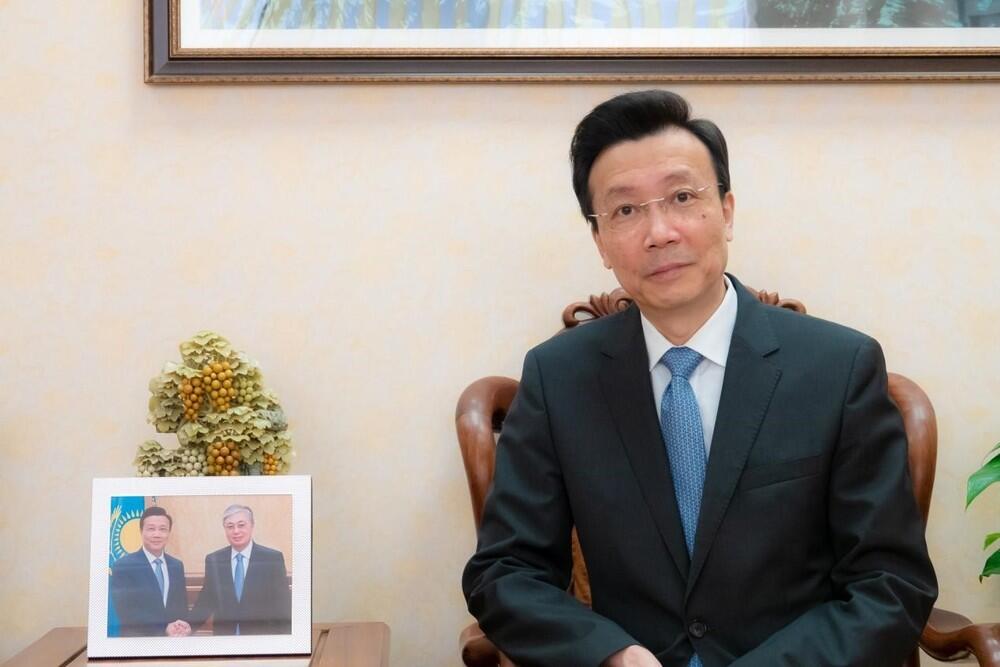 Чрезвычайный и полномочный посол КНР в Казахстане Чжан Сяо дал интервью казахстанским СМИ об экономической ситуации в Китае в первом квартале 2021 года