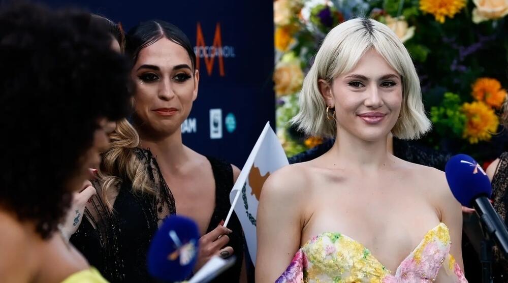 В Роттердаме прошла церемония открытия конкурса "Евровидение-2021". Фото: Элена Цагрину, Кипр.