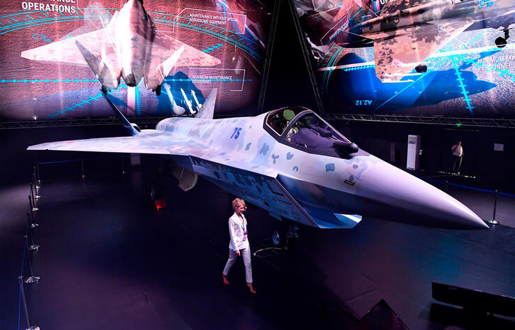 На МАКС-2021 показали российский истребитель 5-го поколения
