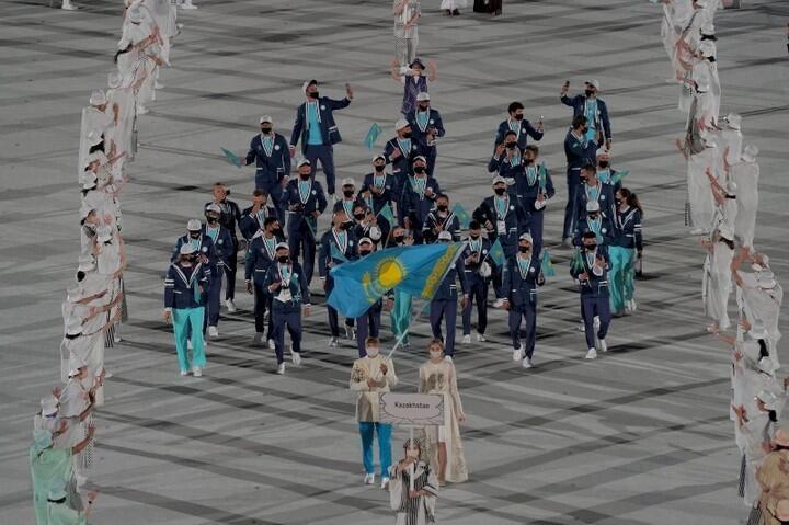 Opening ceremony Olympic games Tokyo 2020. IMAGES | instagram / kzsports