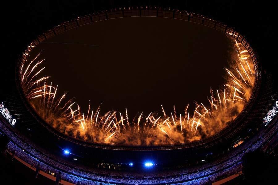 Opening ceremony Olympic games Tokyo 2020. IMAGES | Global Look Press / Xinhua / Cao Can