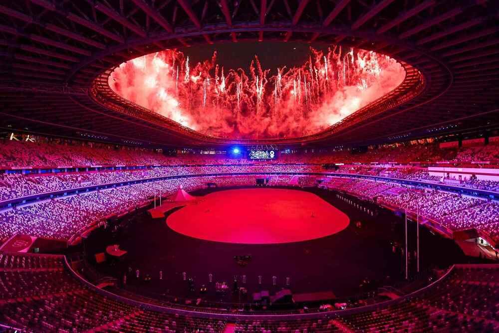 Токиодағы Олимпиада ойындарының ашылу салтанаты. СУРЕТ: iz.ru