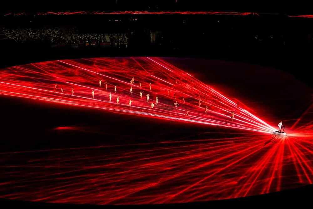 Токиодағы Олимпиада ойындарының ашылу салтанаты. СУРЕТ: iz.ru