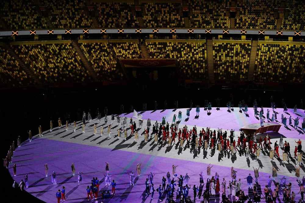 Токиодағы Олимпиада ойындарының ашылу салтанаты. СУРЕТ: РИА Новости / Алексей Филиппов