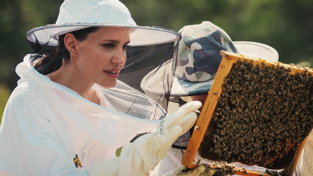 Angelina Jolie Shows Us the Art of Beekeeping | Vogue