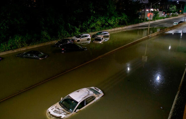 Aftermath of the Hurricane Ida strike in the northeastern United States