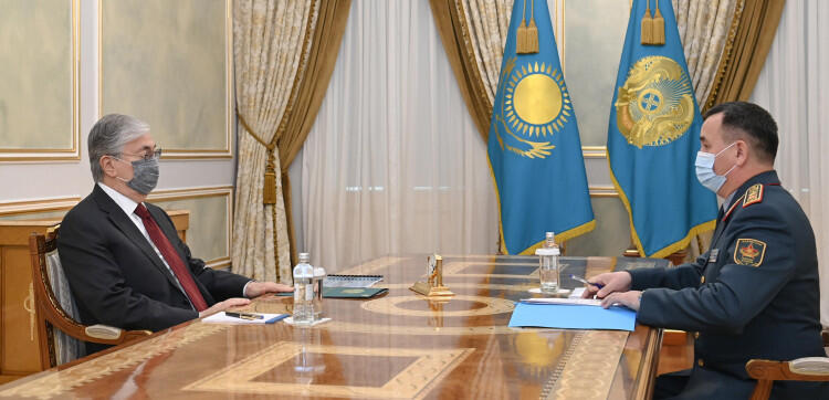 Токаеву представили проект "Безопасная страна"