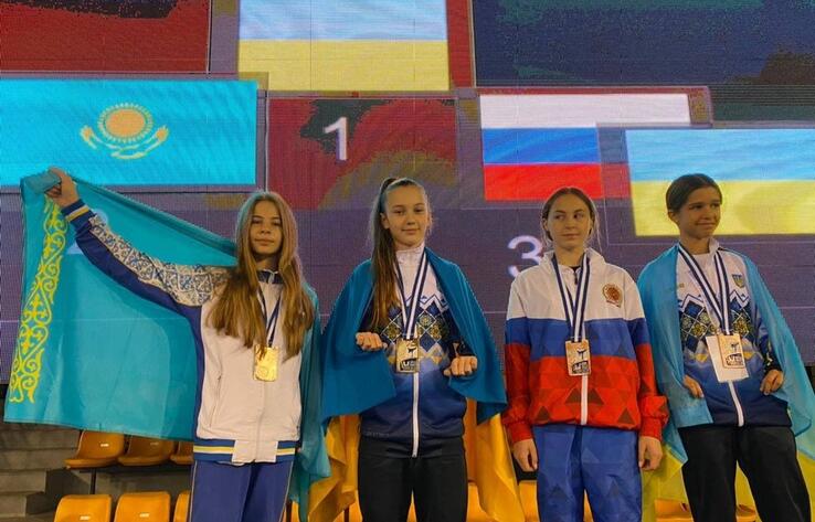 Школьница из Казахстана стала второй на чемпионате Европы по тхэквондо