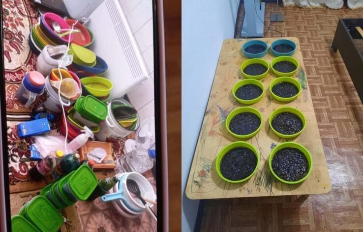 В Алматинской области ликвидирована нарколаборатория