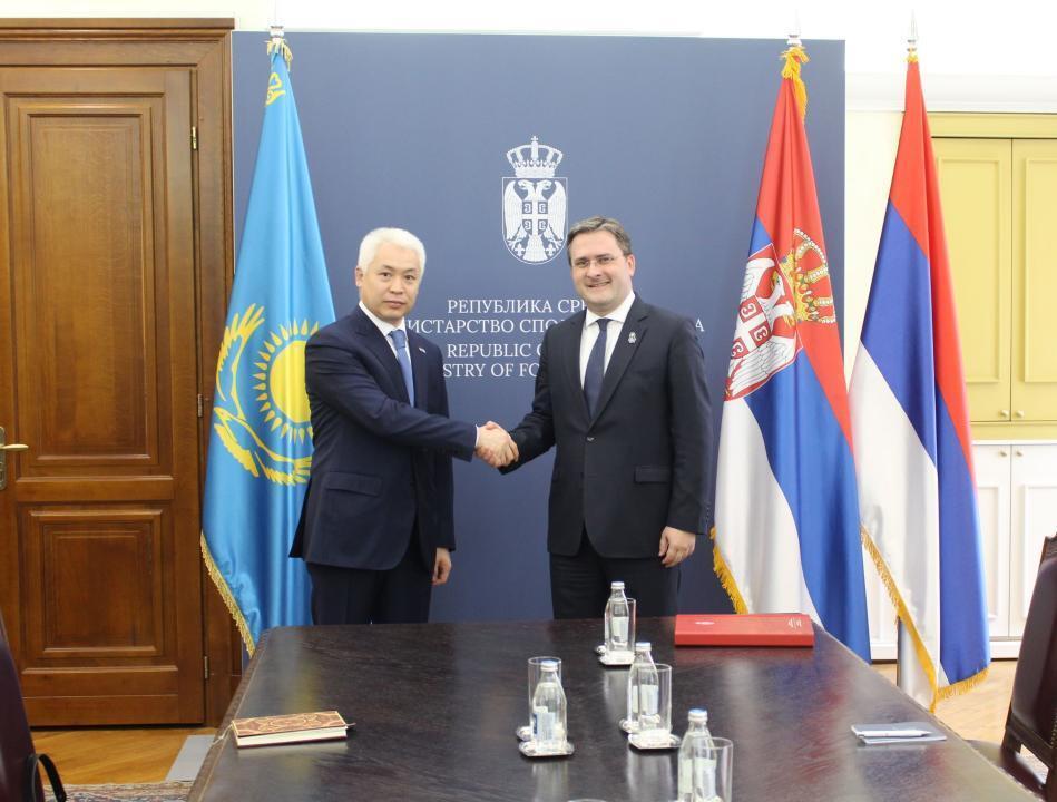 Казахстан и Сербия обсудили дальнейшие двусторонние отношения