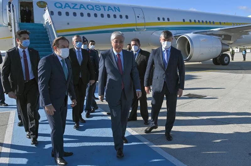 Kazakh President arrives in Istanbul for a working visit