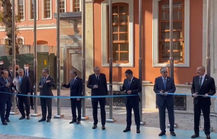Токаев принял участие в церемонии открытия нового офиса Секретариата совета сотрудничества тюркоязычных государств