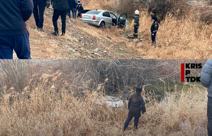 Семья из трех человек погибла при падении машины в болото в Алматинской области