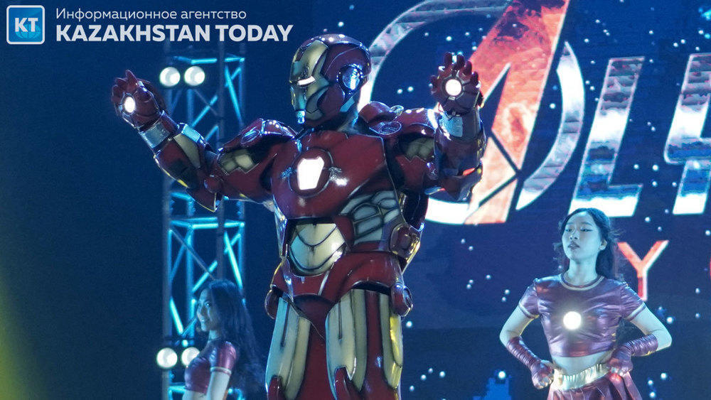 Алматыда Marvel киноэпопеясының желісі бойынша «Суперқаһармандар» спорттық-би шоуы өтті